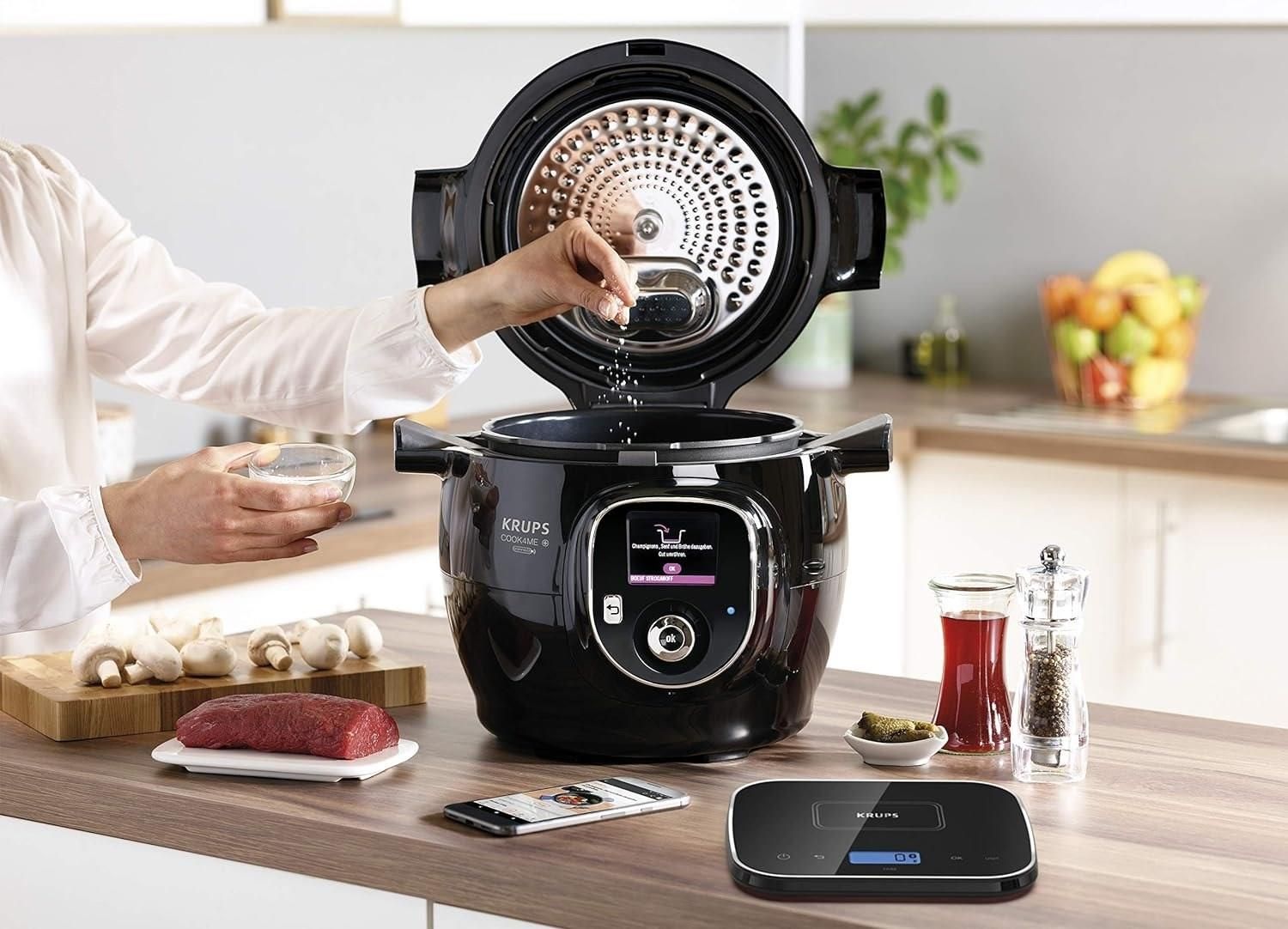 Cook4me Rice Basket Multicooker Krups Cook4Me+ Grameez CZ8568 - Opinie i ceny na Ceneo.pl