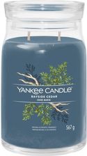 Zdjęcie Yankee Candle Signature Bayside Cedar Świeca Duża 567g - Góra