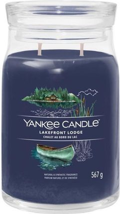 Yankee Candle Signature Lakegront Lodge Świeca Duża 567g