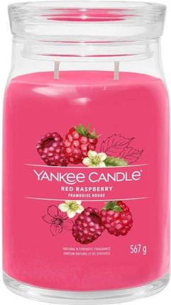Yankee Candle Signature Red Raspberry Świeca Duża 567g