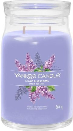 Yankee Candle Signature Lilac Blossoms Świeca Duża 567g