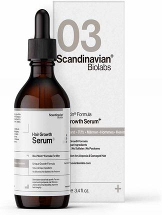 Scandinavian Biolabs Serum Na Porost Włosów U Mężczyzn Hair Growth Serum Men 100ml