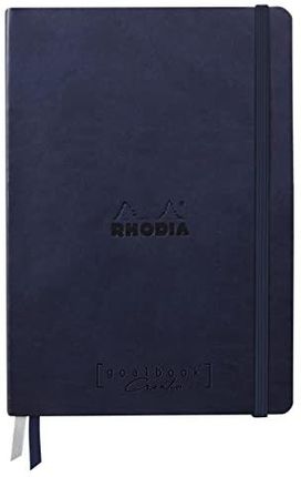 Rhodia 194159C Notatnik Rhodiarama Goalbook Creation A5 Z Twardą Okładką 50 Kartek 200G Elastycznym Zamknięciem 1szt. Planer Niebieski