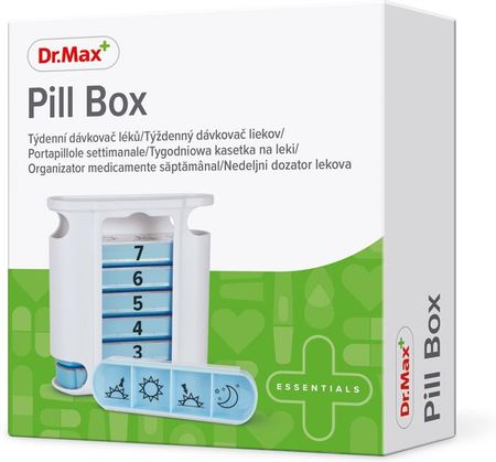 Dr.Max Pill Box Tygodniowa Kasetka Na Leki 1szt.