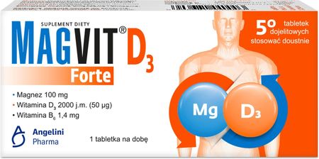MAGVIT FORTE D3 50 tabletek