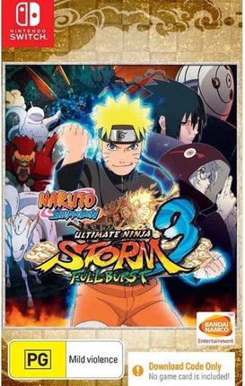 Naruto Shippuden Ultimate Ninja Storm 3 Full Burst (Gra NS)