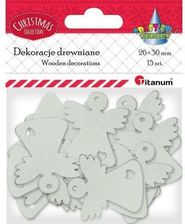 Zdjęcie Drewniane Anioły Ażurowe Białe 3311253 - Maków Podhalański