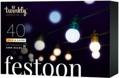 Zdjęcie Twinkly Lampki Led Festoon 40 Aww Bt Wi Fi Bluetooth Sieciowe E1828297 - Świdnik