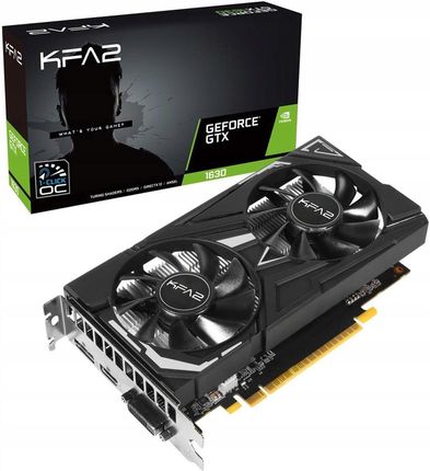 KFA2 GeForce GTX 1630 EX 1-Click OC 4GB GDDR6 (63NQL4HP66EK