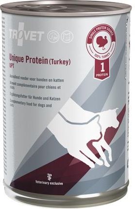 Trovet Unique Protein Turkey Upt Dla Psa I Kota Indyk 6X400G