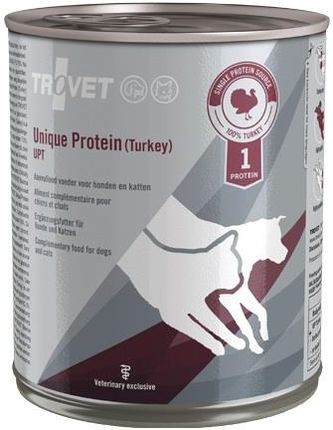 Trovet Unique Protein Turkey Upt Dla Psa I Kota Indyk 6X800G