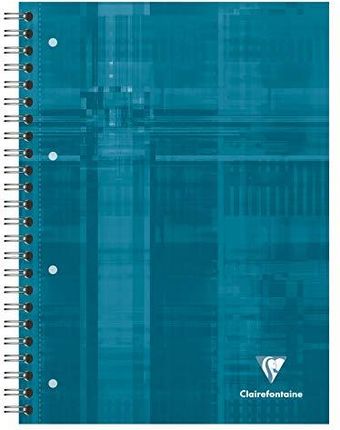 Clairefontaine 'Bind'O'Block' A4+ Twarde Okładki Notatniki Seyès 160 Stron Różne Kolory Opakowanie 5szt.