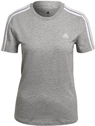 adidas Loungewear Essentials Slim 3-Stripes Koszulka z krótkim rękawem damska