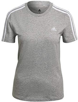 adidas Loungewear Essentials Slim 3-Stripes Koszulka Z Krótkim Rękawem Damska