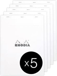Bloc note - Rhodia - 18200Cpack - 80 feuilles - Papier velouté 90g
