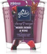 Zdjęcie Glade Merry Berry & Wine 129 G Świeczka Zapachowa Brsbwih_Dcan31 - Miłosław