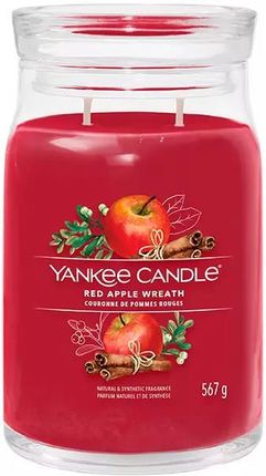 Yankee Candle Signature Świeca Zapachowa Red Apple Wreat 567G 150751