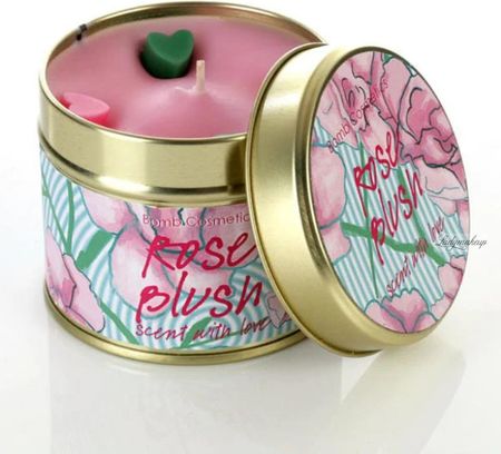 Bomb Cosmetics Rose Blush Świeca Zapachowa W Puszce 56224