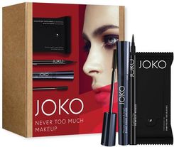 Zdjęcie Joko Zestaw Never To Much Makeup maskara, eyeliner, chusteczki - Augustów