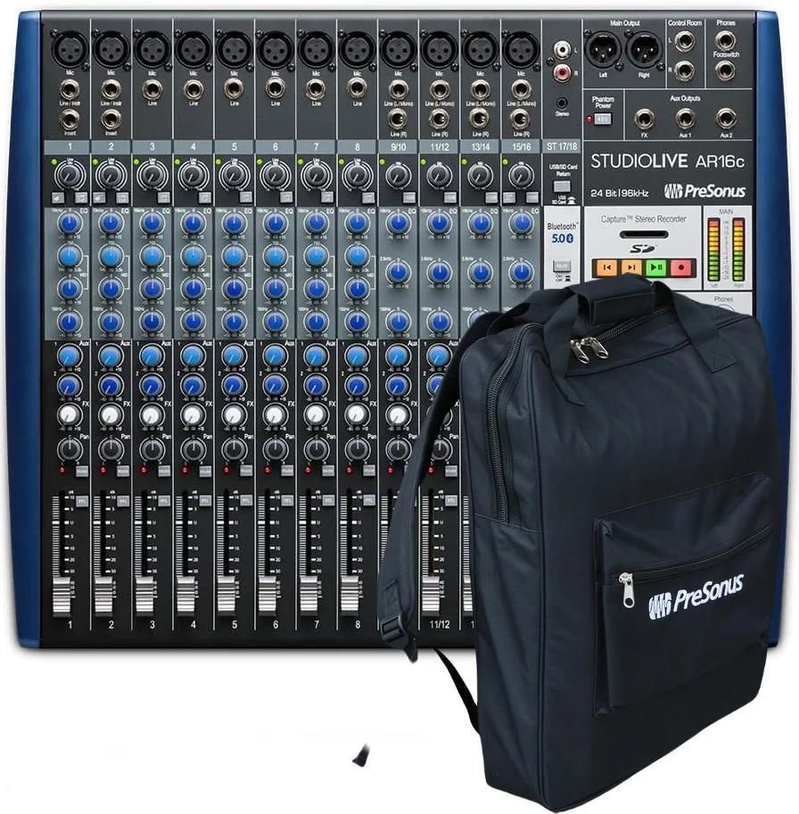 Mikser DJ ‌Presonus StudioLive AR16c + PreSonus StudioLive AR12/ AR16