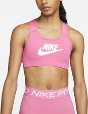 Zdjęcie Damski Stanik sportowy Nike W NK DF Swsh CB Futura GX Bra Dm0579-684 – Różowy - Barczewo