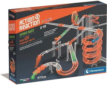 Clementoni Action & Reaction Speed Race Kit