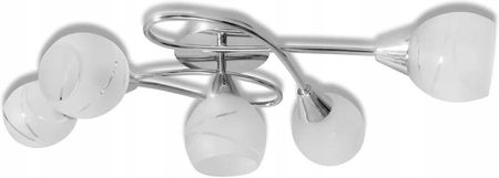 Lampa Sufitowa Szklana Żyrandol Do Salonu Sypialni (1017)