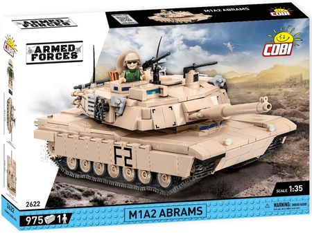 Cobi Klocki 2622 Czołg M1A2 Abrams Armed Forces 975El.