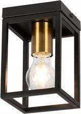 Zdjęcie Reality Cage Plafon 1 Płomienny Czarny. 1Xe27 Max 40W. (63870102) - Kobyłka