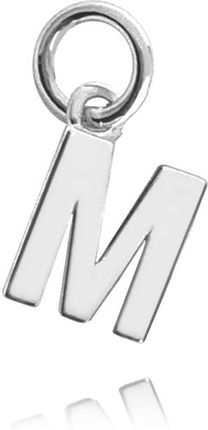 MINET Srebrny wisiorek mała litera „M”