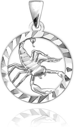 MINET Wisiorek srebrny Zodiac SKORPION