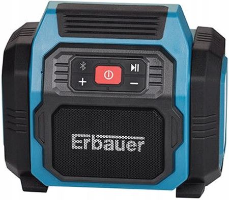 Erbauer Głośnik Bluetooth 18 V Bez Akumulatora ERB694RDI