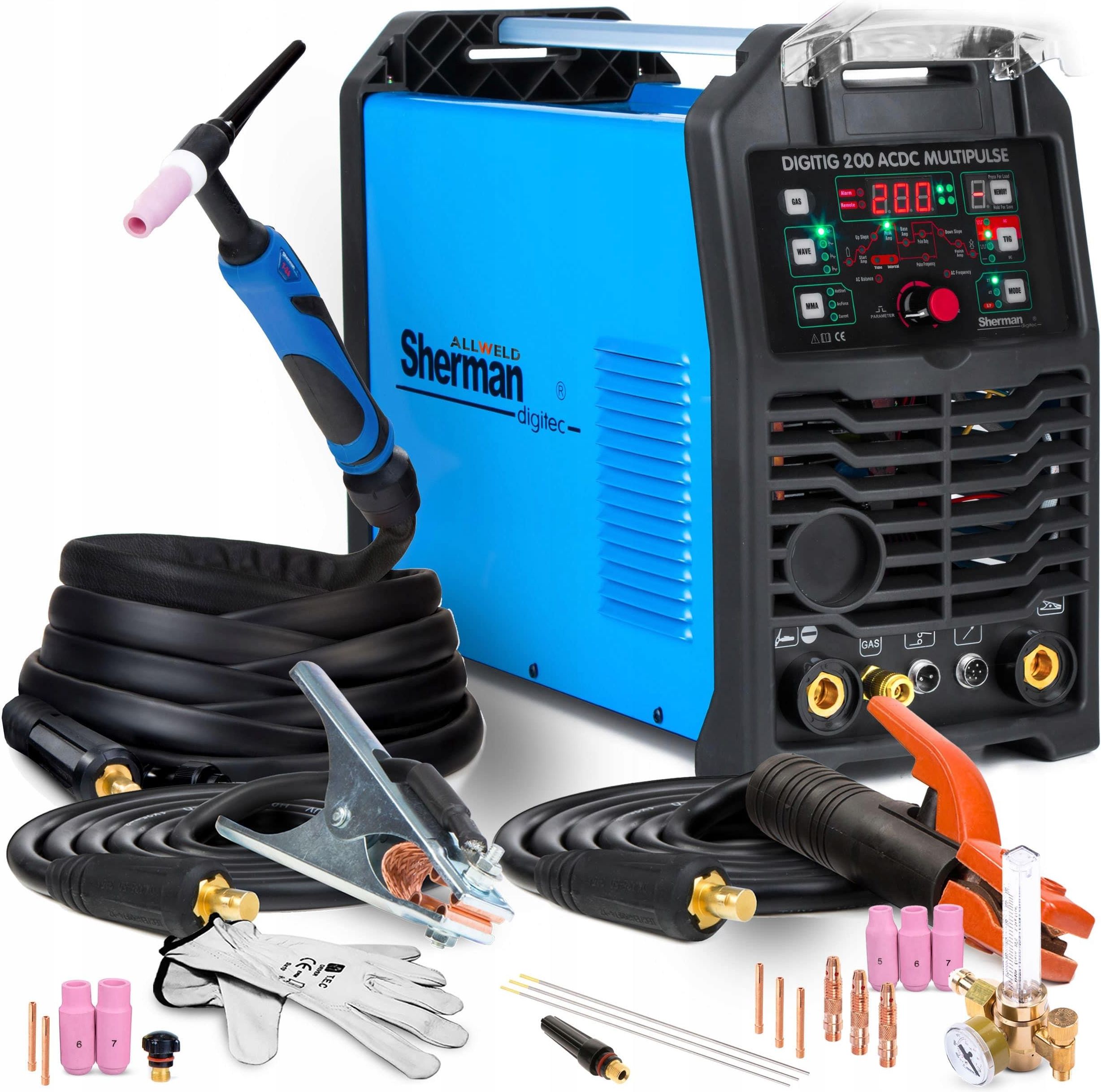Spawarka Sherman Spawarka Tig Ac Dc Zimne Spawanie Puls Hf ...