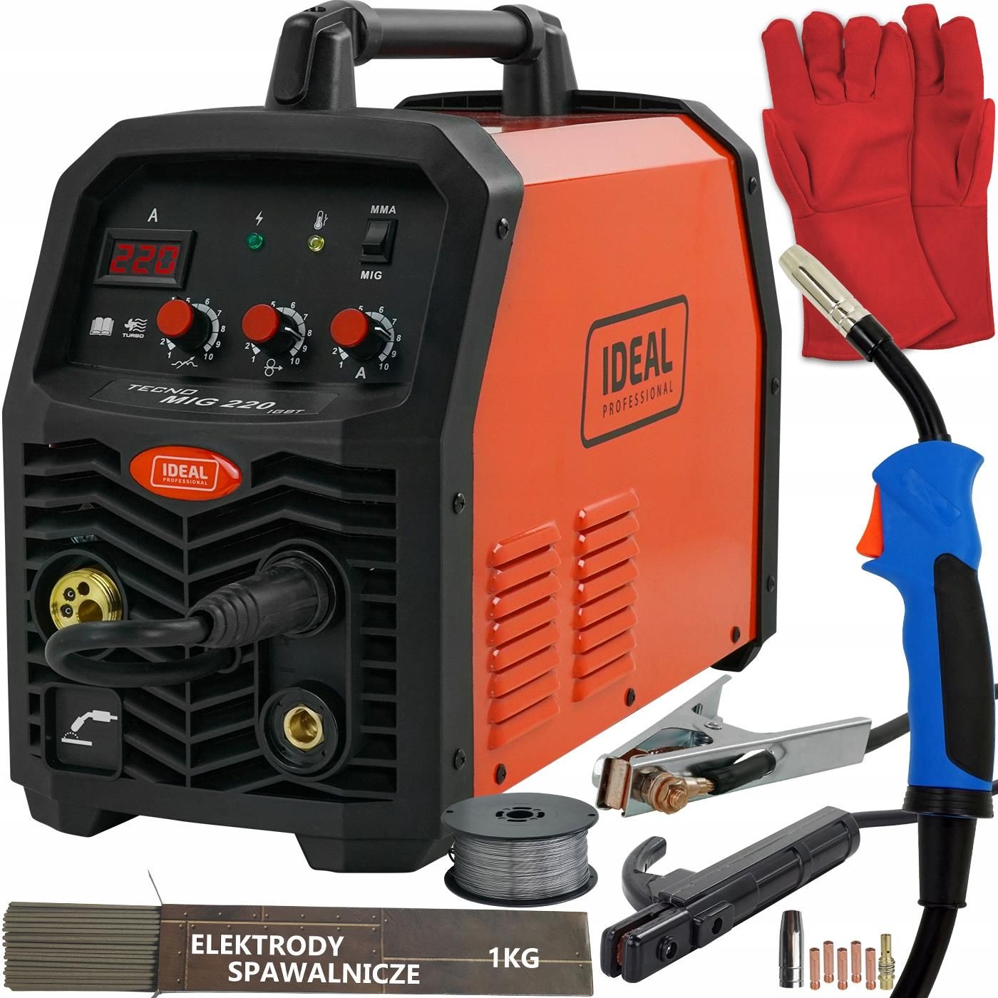 Spawarka Ideal Spawarka Mig Mag Mma Migomat 220 A 230V - Opinie i ceny ...