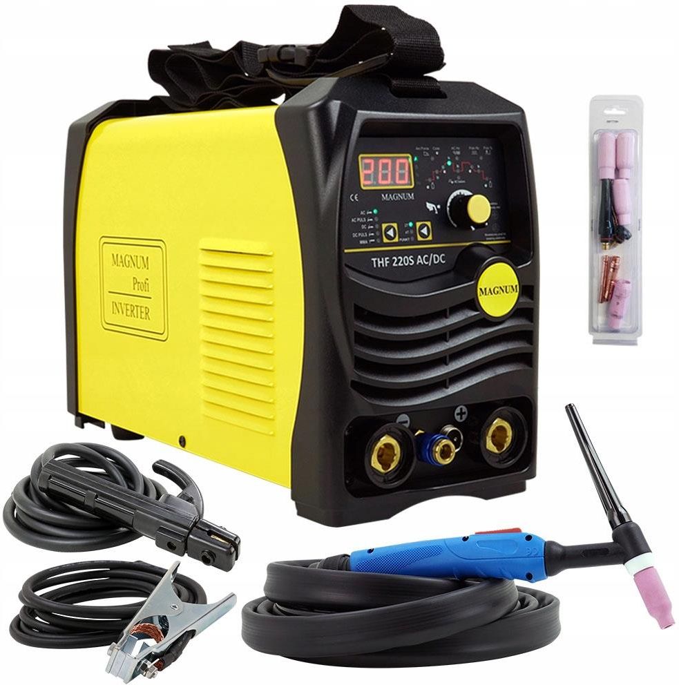 Spawarka Magnum Tig Ac Dc Thf 200 Hf Puls Aluminium 230V - Opinie i ...