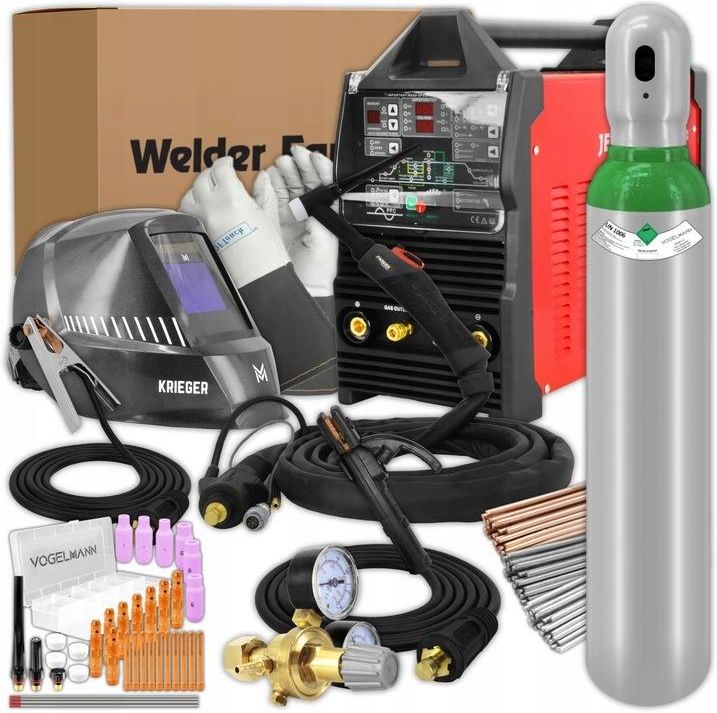 Spawarka Welder Fantasy Zestaw Spawarka Tig Acdc Jet Ii 200S Spot Pfc ...