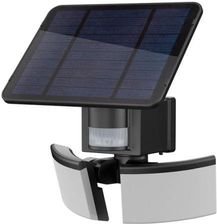 Zdjęcie Naświetlacz Solarny Z Czujnikiem Ruchu 800 Lm Z 2 Głowicami Czarny - Kalety