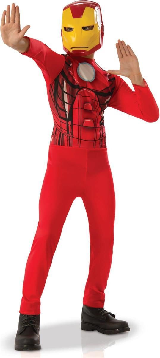 Rubie's Rubie's Officieel Iron Man kostuum voor volwassenen, Eén maat Rubie's Rubie's Officieel Iron Man kostuum voor volwassenen, Eén maat
