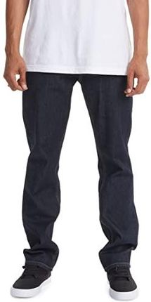 DC Shoes Męskie dżinsy Worker - Straight Fit Jeans for Men indygo XS