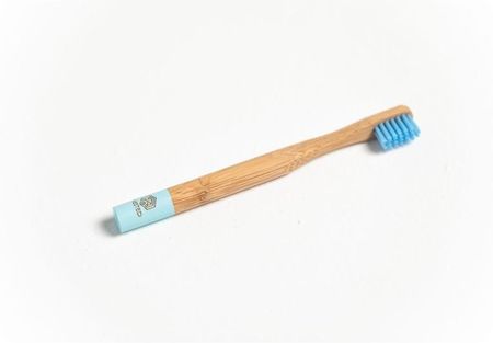 Nested, Bambusowa szczoteczka do zębów dla dzieci Niebieska