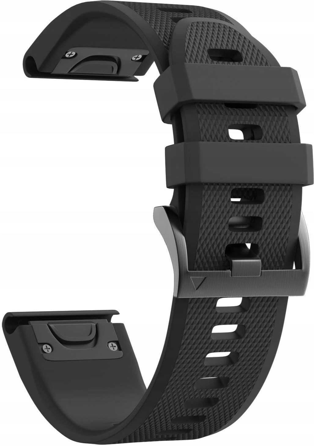 LanQii 22mm QuickFit Silikon Armband für Garmin Tactix 8 47mm/Descent G2/G1 Solar/Epix (Gen 2