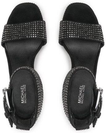 Tara floral embellished leather platform sandal sales