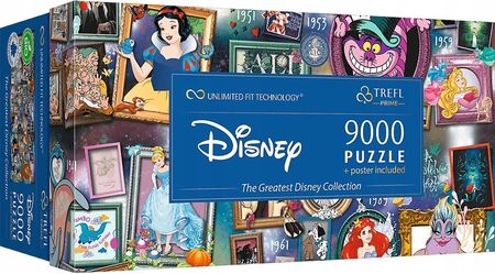 Trefl Puzzle Unlimited Fit Technology 9000el. The Greatest Disney Collection 81020
