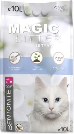 Magic Cat Litter Żwirek 10L Ultra White Dla Kota