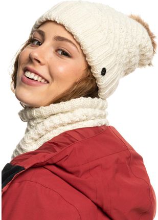 Damska czapka zimowa ROXY Blizzard - złamana biel