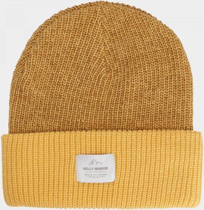 Męska czapka zimowa HELLY HANSEN HH Logo Cuff Beanie - żółta