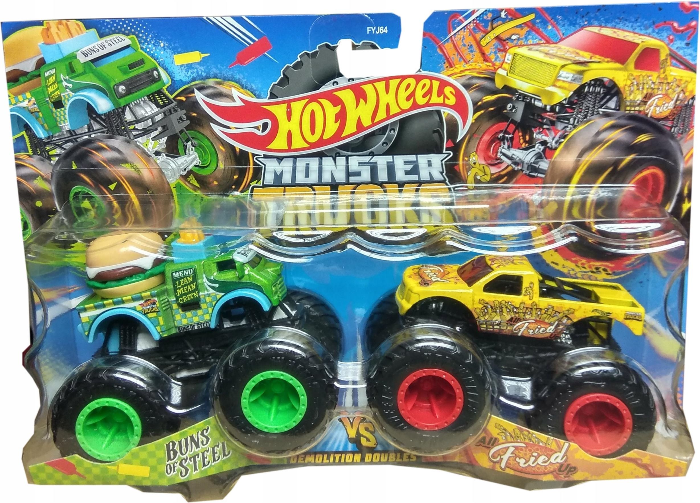 Hot Wheels Básico 1:64 Monster Trucks - Bumerang Brinquedos