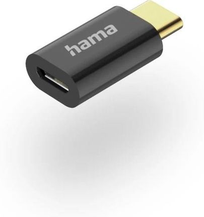 Hama Adapter MicroUSB - USB-C czarny (201531)