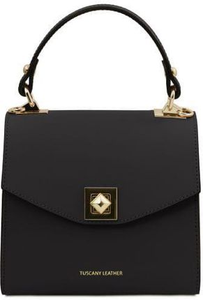 Tuscany Leather TL Bag - skórzana mini torebka TL142203 kolor czarny