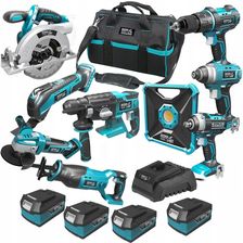 Zdjęcie Dedra Zestaw Narzędzi Aku 18V Sas+All 4Ah Pro Ded7001 - Płock